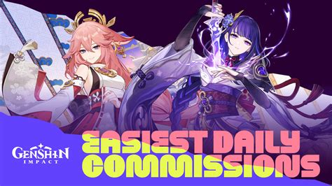Genshin Impact Daily Commissions Guide Easy Quests To Finish In