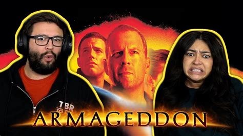 armageddon 1998 wife s first time watching movie reaction youtube