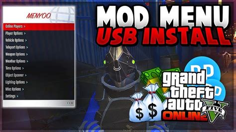 Move the extracted files to your usb stick 4. GTA 5 Online - "NEW" How To Install A USB Mod Menu *Xbox One, PS4, PS3* (GTA 5 Mod Menu Tutorial ...