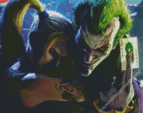 Joker And Harley Quinn 5d Diamond Painting Diamondpainting5dshop