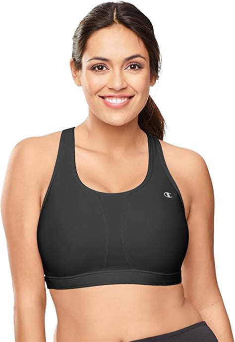 Champion Womens Plus Size Vented Compression Sports Bra At Amazon Womens Clothing Store