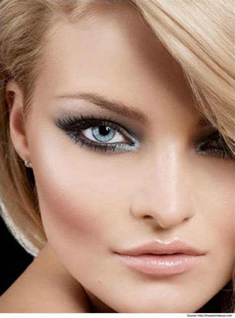 Eyeshadow For Daily Wear Bridal Makeup For Blue Eyes Blue Eye Makeup Makeup Tips For Blue Eyes