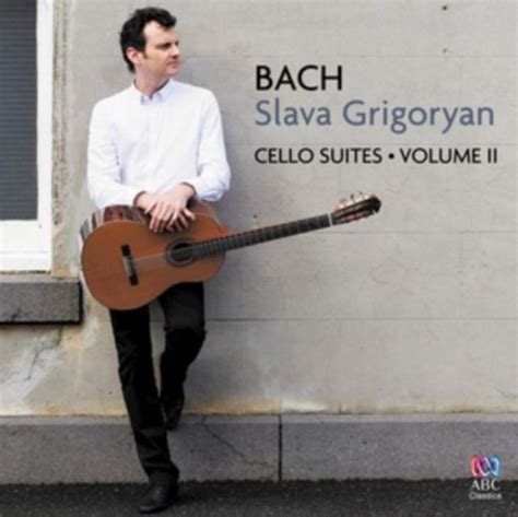 Js Bach Cello Suites Volume Ii Slava Grigoryan Cd Album