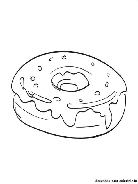 Check spelling or type a new query. Desenho de donut para colorir | Desenhos para colorir
