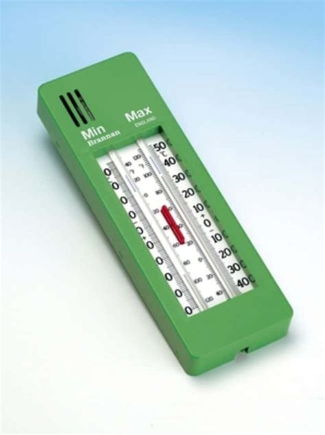 Brannan Heavy Duty Max Min Thermometer Temperature Range 30 To 50deg