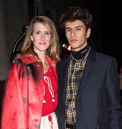 Laura Dern S 17 Year Old Model Son Just Walked His First Fashion Week