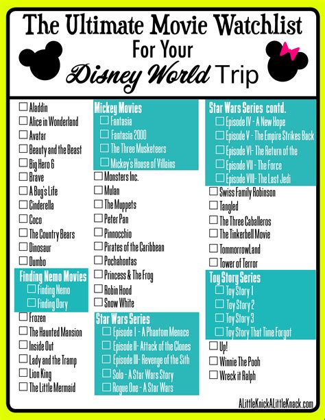 The which disney? instagram effect was created by arno partissimo and is a very simple to use feature with an even simpler premise. 57 Movies to Watch Before Your Disney World Trip - A ...