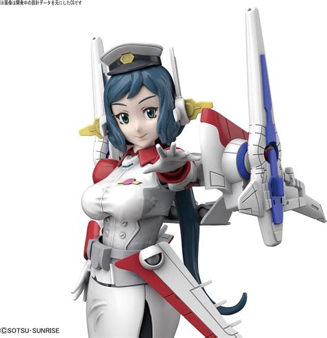 Bandai Hg Gundam Build Fighters Mrs Loheng Rinko Toy Model Figure