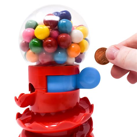 Gumball Machine For Kids With Gumballs Bubble Gum Mini Candy