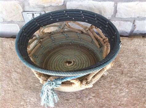 Large Bowl Several Ropes And Hondos Rope Crafts Lariat Rope Crafts