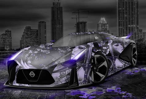 Tony Kokhan Nissan Gtr Concept El Tony Cars Anime Girl Aerography City Car
