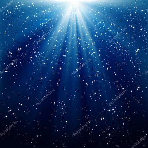 Snow And Stars Falling Background Stock Vector By ©olgayakovenko 4434733