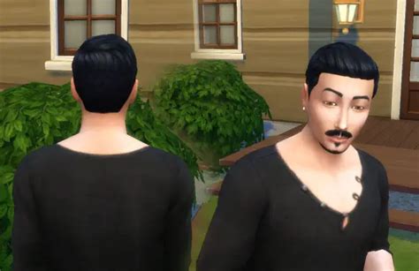 Mystufforigin Sliked Back Hair Converted Sims 4 Hairs