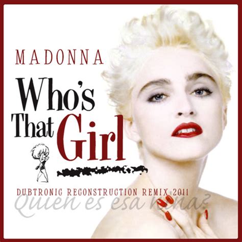 Stream Alan Elder Listen To Madonna Is Whos That Girlremix Playlist