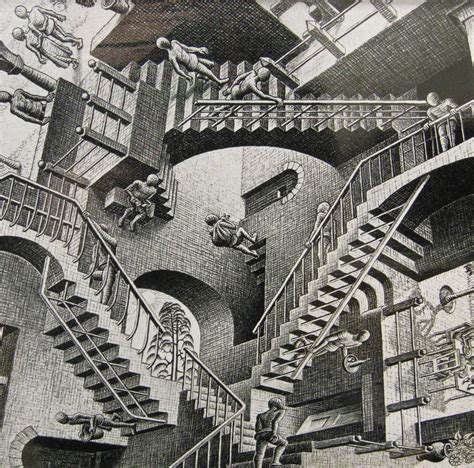 Escher Art In Madrid
