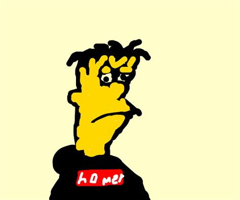 Sad Bart Simpson Edit Drawception