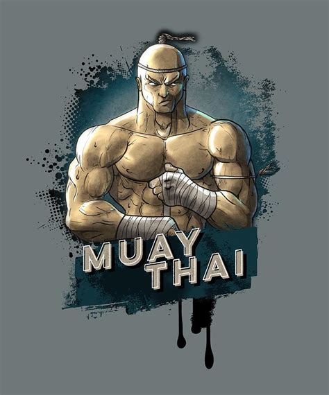 Muay Thai Warrior Digital Art By Wade Mcmaster