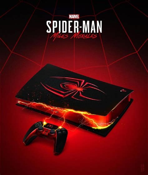 These Miles Morales Ps5 Consoles Look Amazing Playstation Spiderman