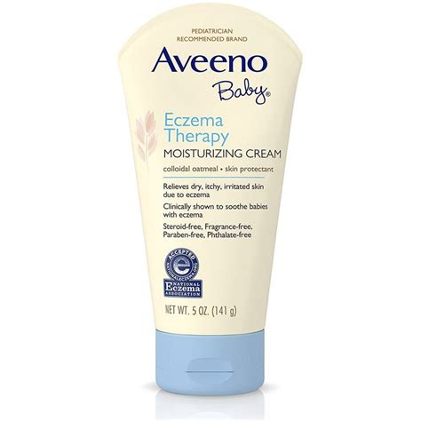Aveeno Baby Eczema Therapy Moisturizing Cream 5 Oz Pack Of 2