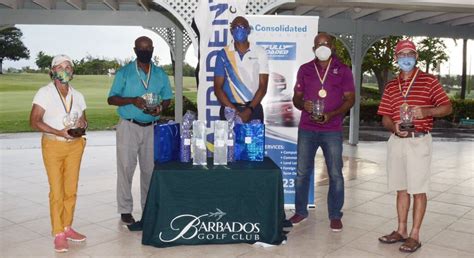 August Monthly Medal Winners Barbados Golf Club