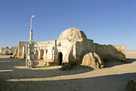 Ong Jemel De Paysage De Star Wars Près De Nefta Tunisie Photo Stock