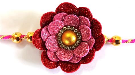 Very Easy Rakhi Design Idea How To Make Easy Rakhi For