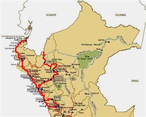 Viajar Por Libre Perú Norte Itinerario