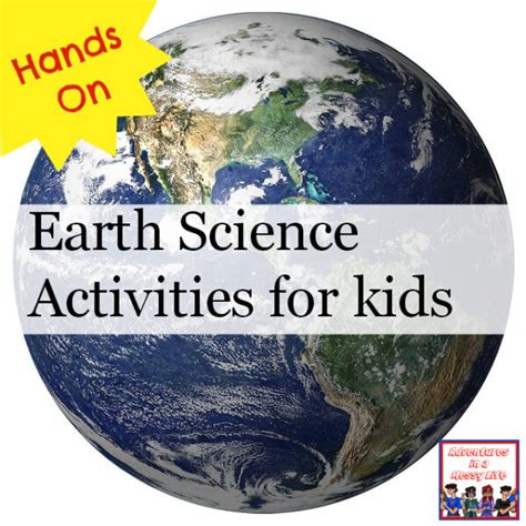 Earth Science Activities For Kids