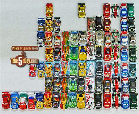 Mattel Disney Pixar Cars World Grand Prix Racers A Large