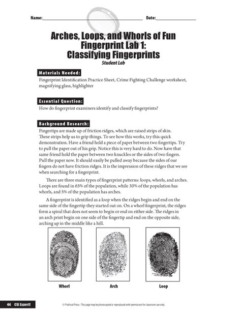 Dna fingerprinting can help determine paternity for any children who do not know who their father is. Bestseller: Fingerprint Challenge Worksheet Answers