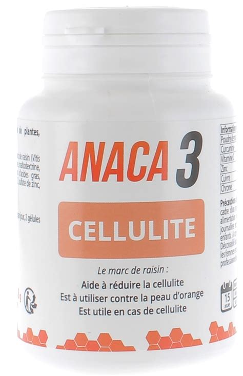Anaca3 Cellulite Complément Alimentaire Minceur