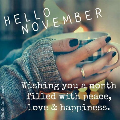 Pin By Farah Akhtar On Months Hello November Happy New Month