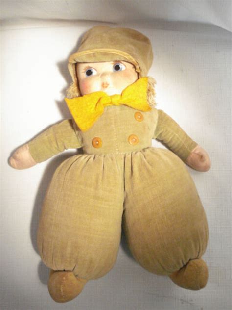 Vintagevery Cutechubby Dutch Girlplush Toy Ebay