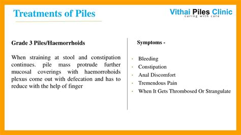Ppt Piles Treatment Laser Treatment For Piles Vithai Piles Clinic Powerpoint Presentation
