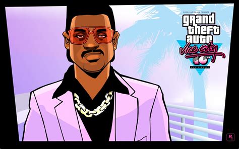 Artworks Grand Theft Auto Vice City 10th Anniversary Edition