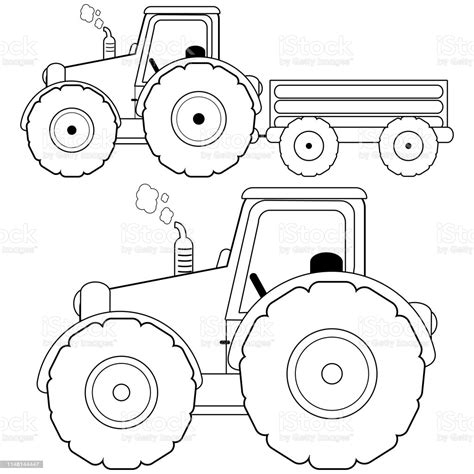 Online kleurplaten maken leuk voor kids. Kleurplaat Boerderij Tractor GOP97 - AGBC