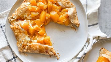 easy peach tart recipe