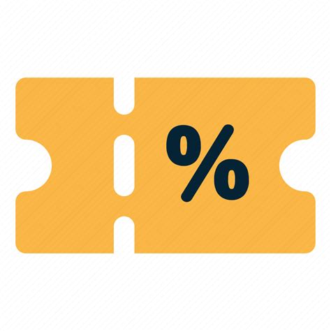 Commerce Coupon E Shop Discount Ticket Icon Download On Iconfinder