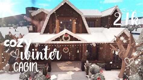 Bloxburg Winter Cabin