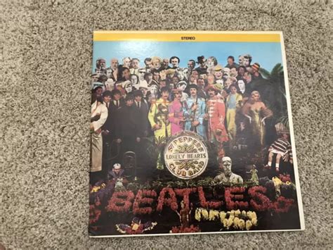 The Beatles Sgt Peppers Lonely Hearts Club Band Vinyl 1968 Fire Sleeve