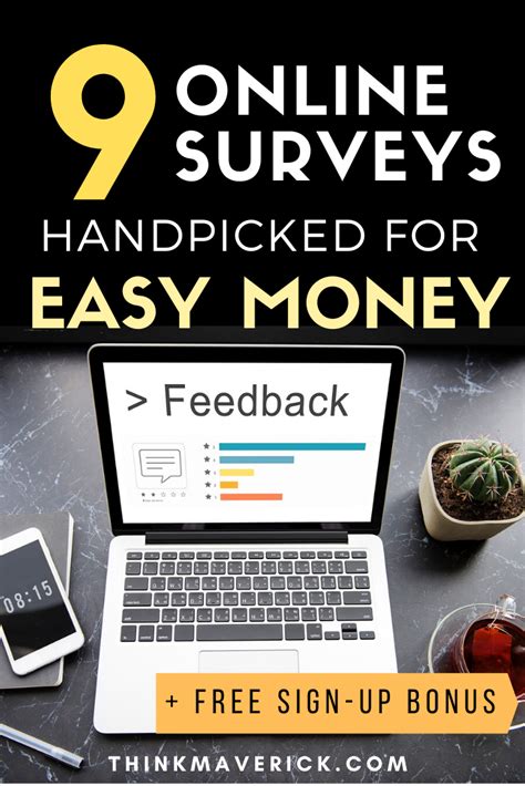 9 Best Online Survey Websites To Make Money From Home Thinkmaverick