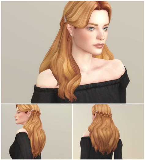Sims 4 Cc Long Wavy Hair Perhy