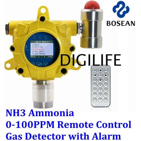 Jual Nh3 Ammonia Fixed Online Gas Detector K G60 Bosean Monitor Kg60 Amonia Jakarta Utara