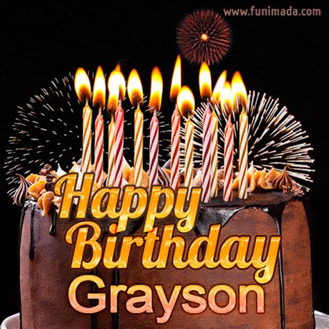 Happy Birthday Grayson S