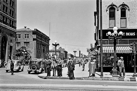 Downtown Peoria 1938 Photograph By Arthur Rothstein Fine Art America