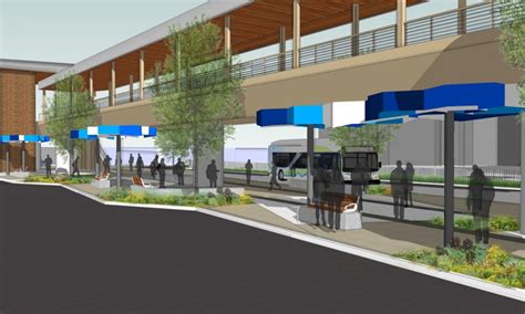 Groundbreaking For The Mt San Antonio Transit Center And Pedestrian