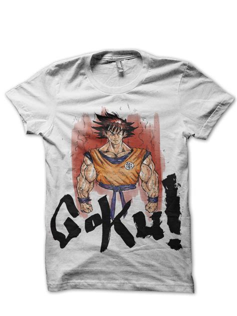 It is time for you to increase your merchandise level by over 9000! Goku White T-Shirt - Swag Shirts