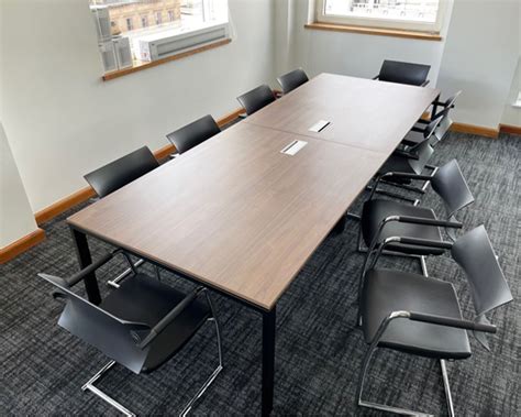 Modular Wooden Office Room Meeting Table White Conference Furniture