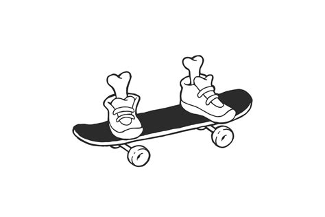 Skater Stickers Collection Skateboard Tattoo Sticker Collection
