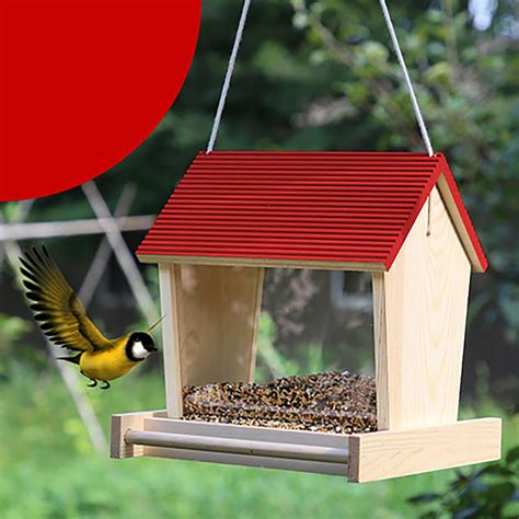 Outdoor Automatic Feeder Bird Feeder Rainproof Feeder Bird Etsy